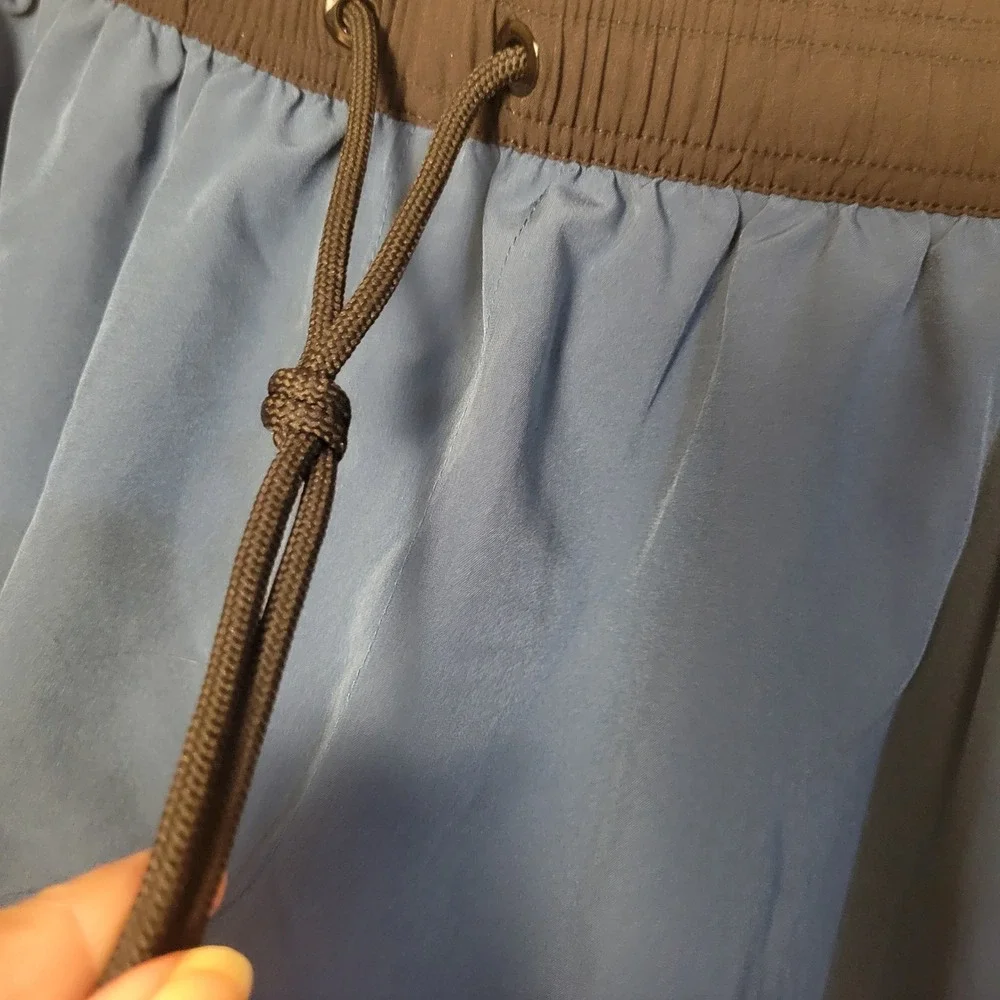 Manfinity Pursue Athletic Shorts Mens S Blue Brown Excellent Activewear Gym